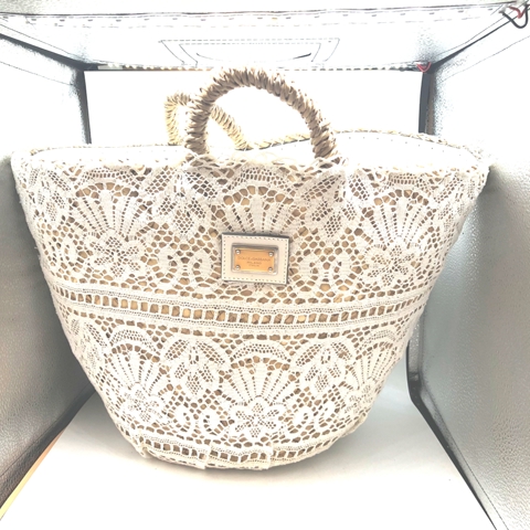 DOLCE＆GABBANA ラフィアバッグ
